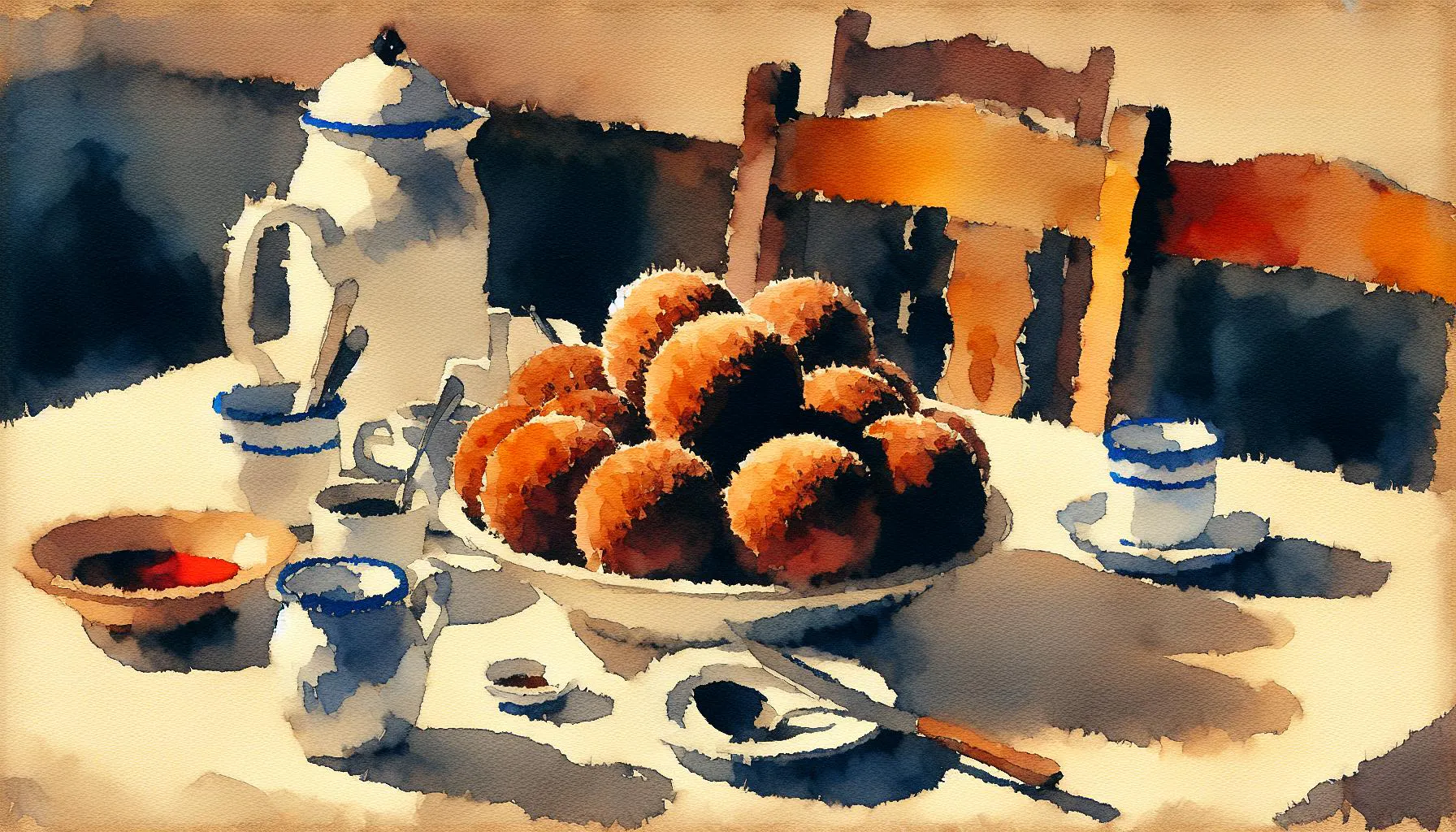 Generated painting of Brazilian Bombocado