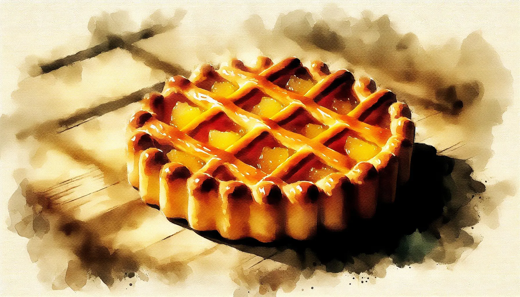 Generated painting of Semita de Piña